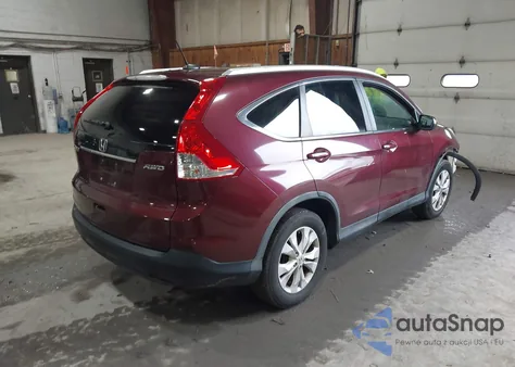 2014 Honda Cr-V Ex-L z USA, uszkodzony, nr VIN 5J6RM4H78EL077154
